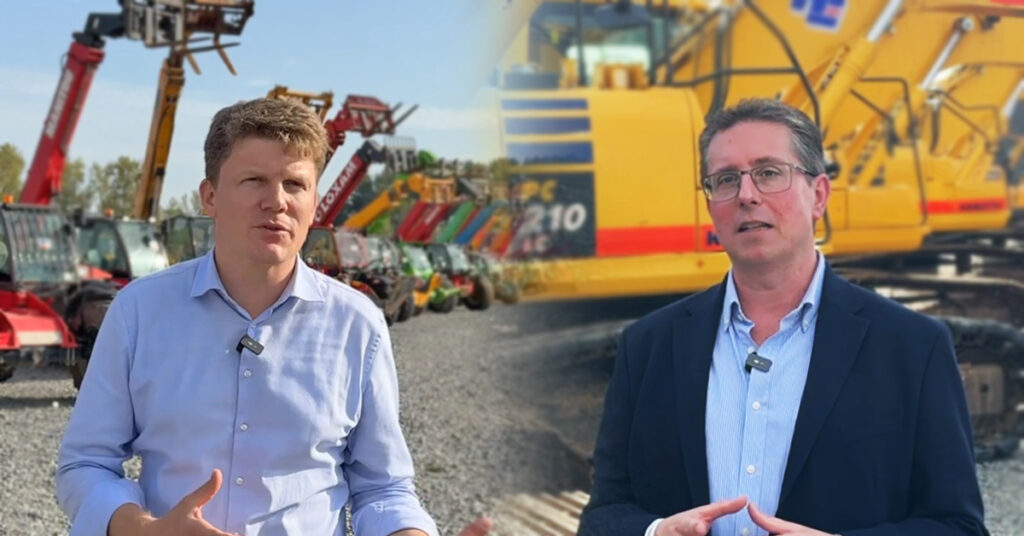 Sebastian Popp, Economic Affairs Manager, CECE, and Chris Sleight, Managing Director, Off-Highway Research, shared key insights on the construction equipment market at Moerdijk Live Xperience