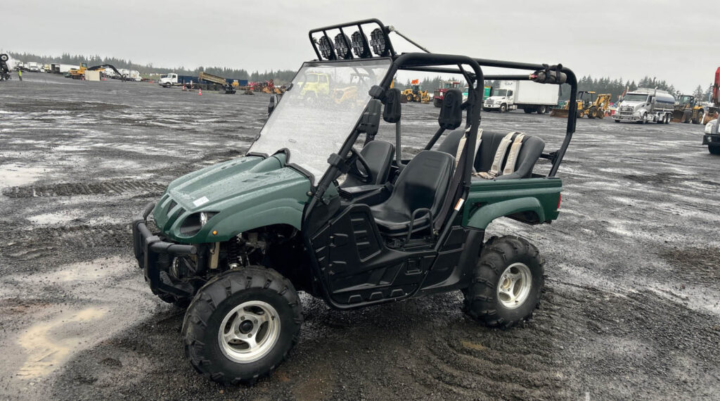 Yamaha ATV selling at Ritchie Bros.