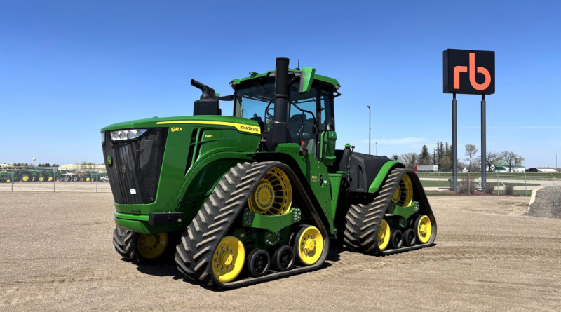 2023 John Deere 9RX 640 Track Tractor sold at Ritchie Bros. auction